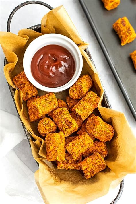 Spraying the tots with cooking spray helps with browning, though they still don't brown evenly in the air fryer. The Greatest Sweet Potato Tots (Baked Crispy in Air Fryer ...