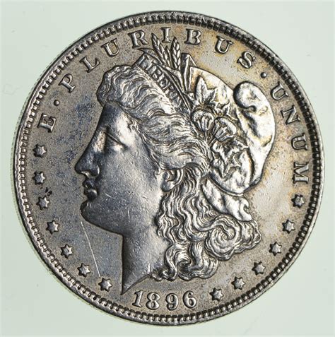 1896 Morgan United States Silver Dollar 90 Eagle Reverse Early
