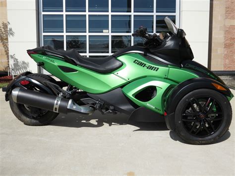 2012 Can Am Spyder Rs S Sm5 Greenblack Wabs 998cc Rotax No Reserve