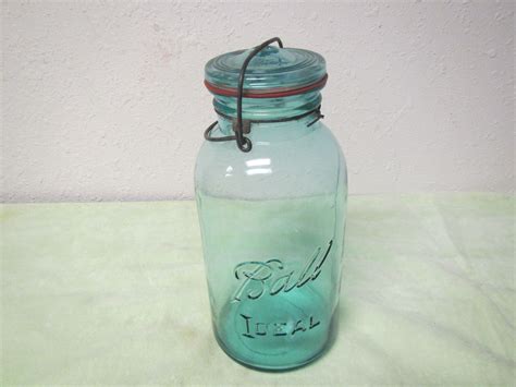 Gallon Jars Canning Jars Water Bottle Ball Ideal Antiques Glass