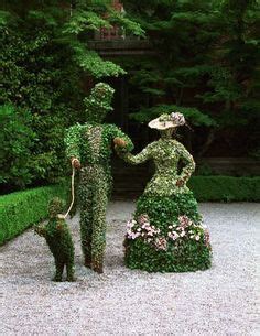 Estatuas En El Jardin Garden Art Topiary Garden Garden Art Sculptures