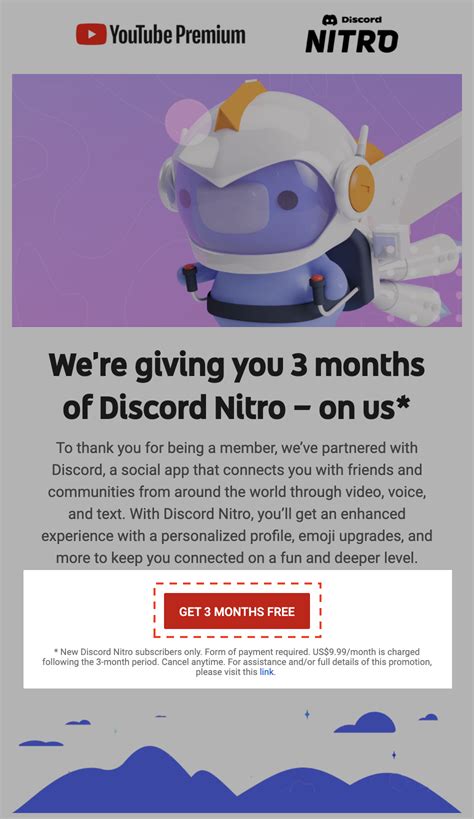3 Months Discord Nitro For Youtube Premium Users Promo Faq Discord