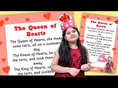 The Queen Of Hearts Poem YouTube
