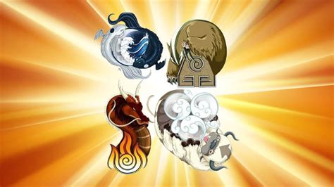 Download Cute Earth Element Animal Symbols Wallpaper
