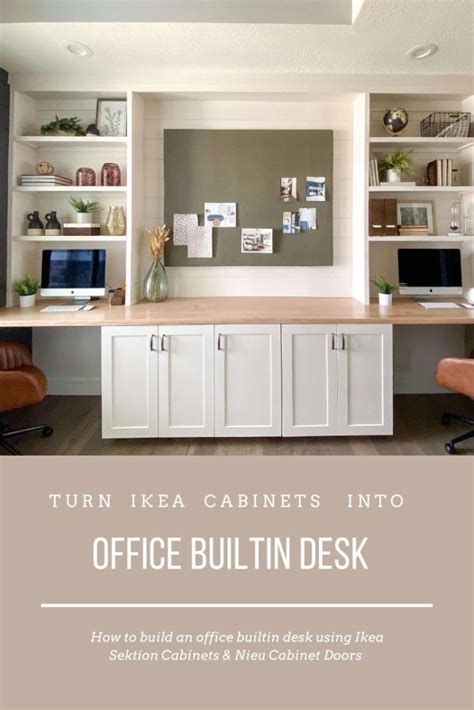 Home Office Built Ins Ikea Home Office Home Office Cabinets Craft