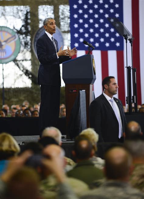 President Obama Gives National Security Speech To MacDill Service