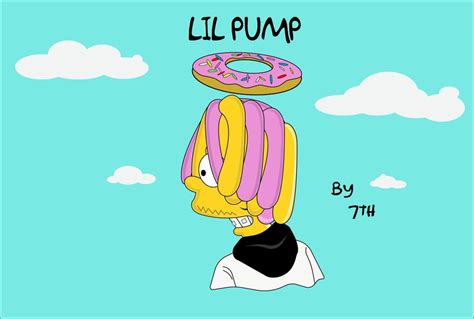 Lil Pump The Simpsons By 7thkun On Deviantart