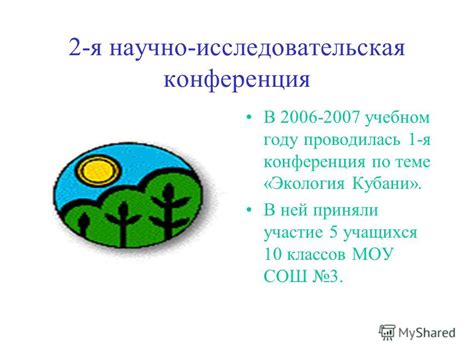 Презентация на тему Научно исследовательская конференция по географии