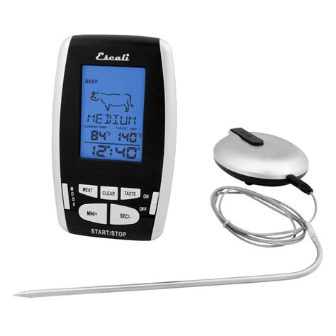 Escali Wireless Remote Thermometer And Timer Barbs Kitchen
