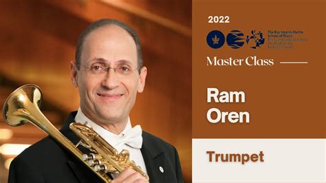 Ram Oren Trumpet Master Class Youtube