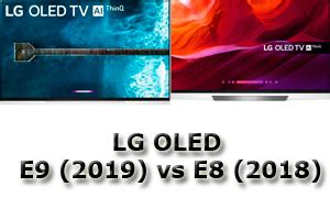 LG TV OLED E vs E comparación explicación es tab tv com