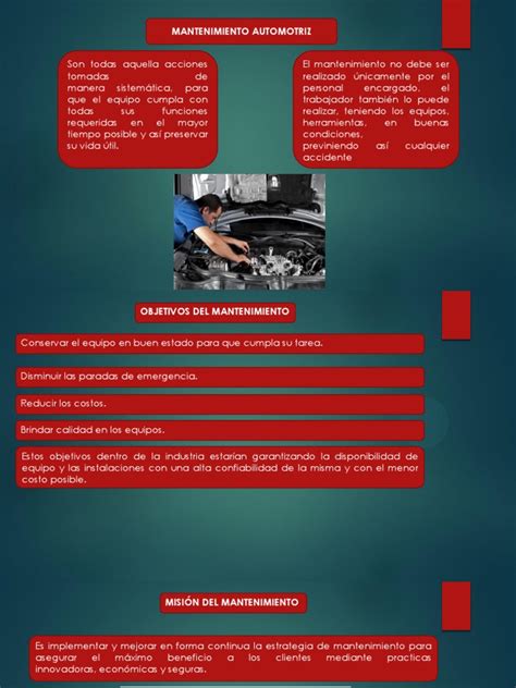 Plan De Mantenimiento Automotriz Pdf Fabricación E Ingeniería Science