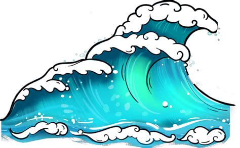 Photos Of Ocean Wave Clip Art Vector Water Waves Wikiclipart The Best