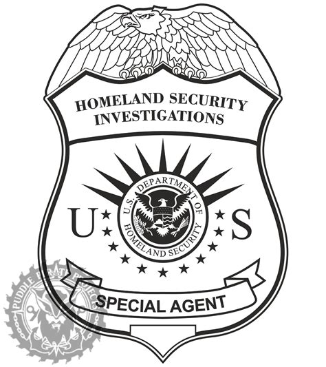Homeland Security Investigations Special Agent Svg Digital Etsy