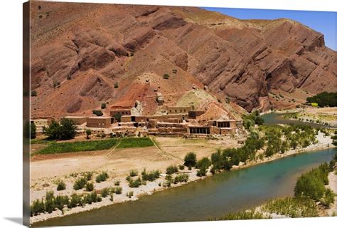 Hari Rud River Red Rock Mountains Ghor Province Afghanistan Wall Art