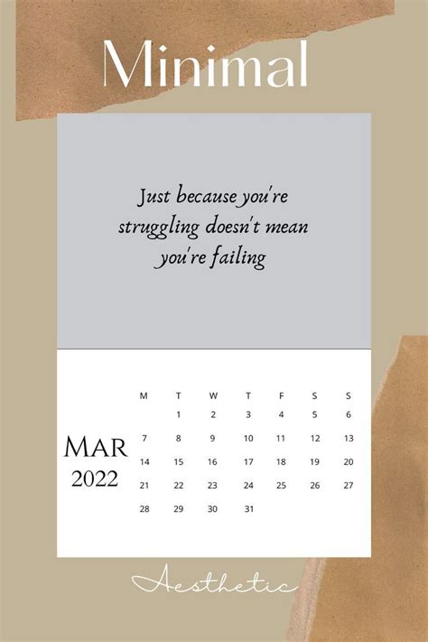 2022 Quotes Calendar Calendar With Affirmation Inspirational Quotes