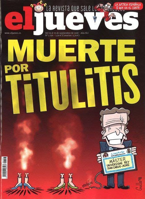 EL JUEVES Revista el jueves Revistas Humor político