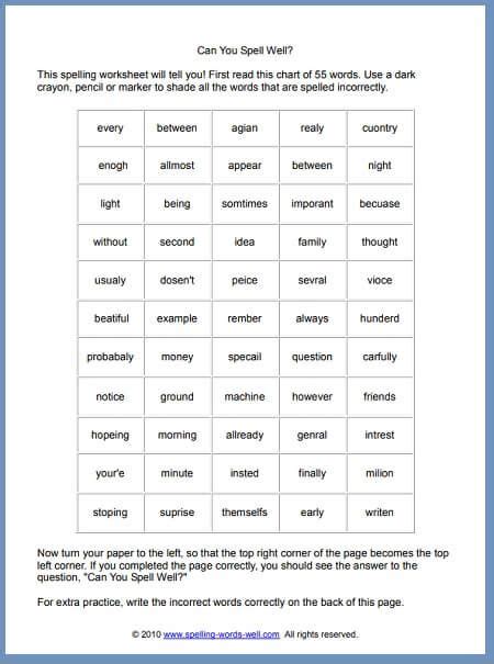 spelling worksheets  fun spelling practice spelling