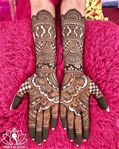 22 Latest And Unique Bridal Mehndi Designs Full Hands Zerokaata Studio