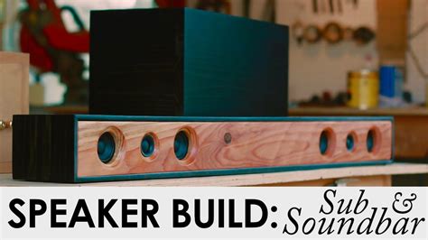 2.1 soundbar system with sub | diy speaker build bluetooth soundbar brings rich sound to your home living space. 2.1 Soundbar System With Sub | DIY Speaker Build - YouTube