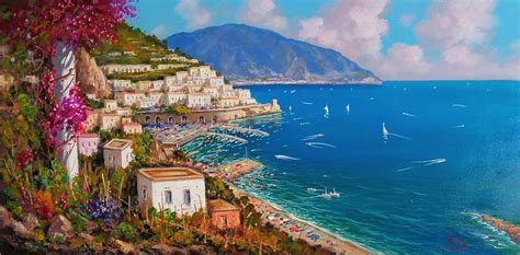 Amalfitan Coast Seaside Southern Italy By Raffaele Tozzi 2023