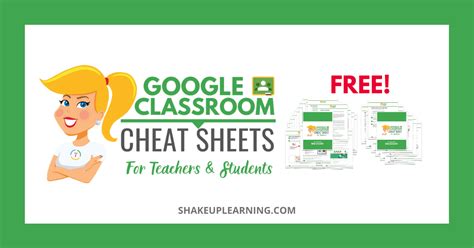 Download google classroom for windows now from softonic: The Google Classroom Cheat Sheets for Teachers and ...