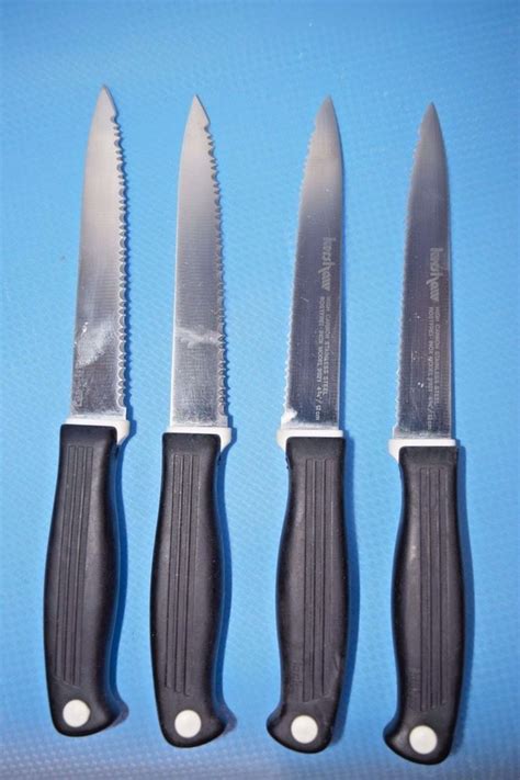 Kershaw 9921 Set 4 Steak Knives Knife High Carbon Stainless Steel Inox