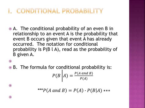 Ppt 136 Conditional Probability Formulas Powerpoint Presentation