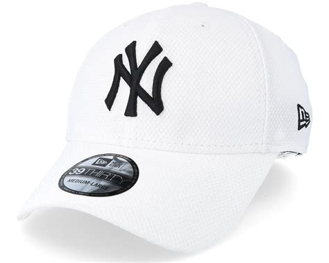 New York Yankees 39thirty Diamond Essential White Flexfit New Era Cap