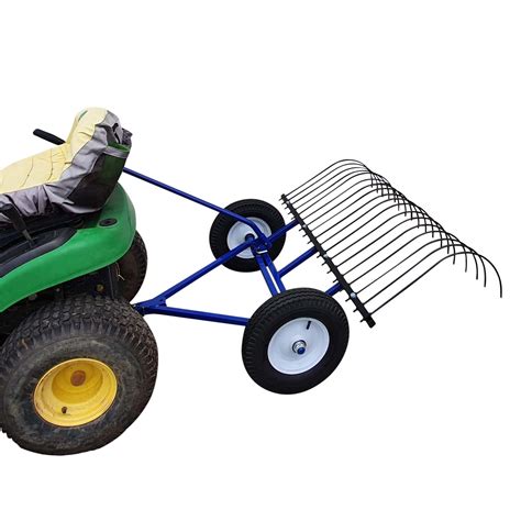 The Mini Beast Ride On Mower Landscape Stick Rake 1200mm 4ft Dissy