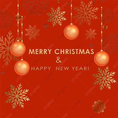 Merry Christmas And Happy New Year Card Template Download On Pngtree
