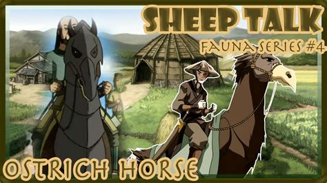Sheep Talk ตอน Fauna In Atla Ostrich Horse ม้ากระจอกเทศ 4 Youtube