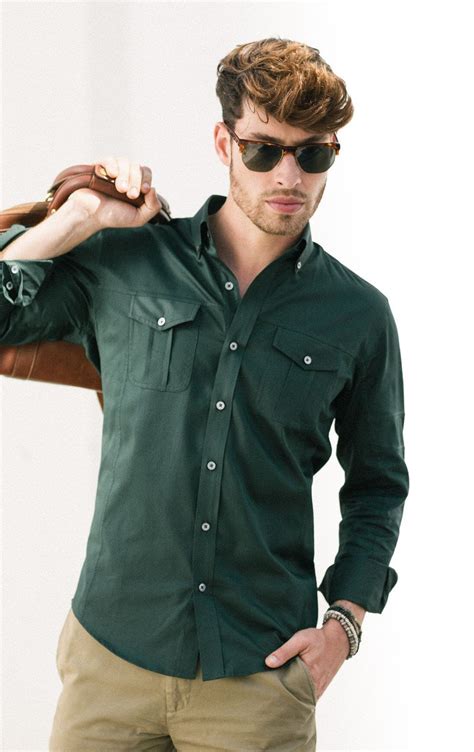 Men S Outfit Guide The Fundamentals Of Great Casual Outfits Batch Shirt Outfit Men Green