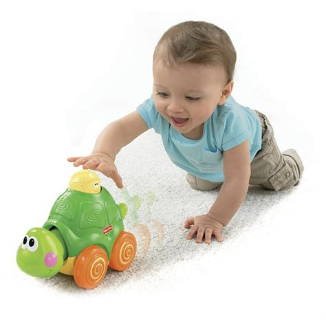 Fisher Price Go Baby Go Press And Crawl Turtle