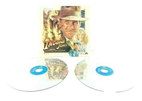 Indiana Jones And The Temple Of Doom Laserdisc Extended Play W Harrison