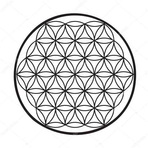 Download Flower of life vector — Stock Vector © elly_l #2821330