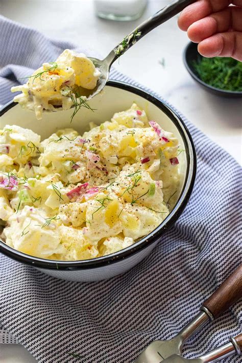 The Best Creamy Potato Salad The Cooking Jar