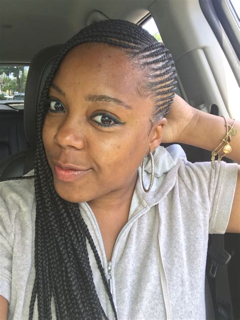 Famous Side Braids Cornrow Hairstyles Black Hairstyle