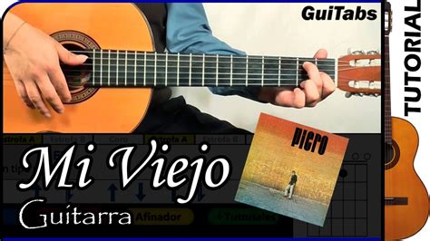 Cómo Tocar Mi Viejo 👴 Piero Tutorial Guitarra 🎸 Guitabs N°038