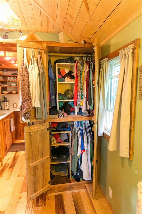 Tiny house closet, Tiny house movement, Tiny house storage