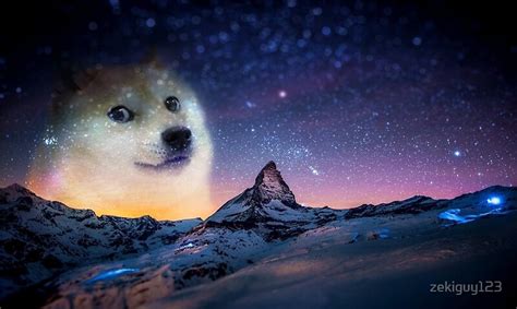 Find and download doge background hd on hipwallpaper. "Doge sky" Posters by zekiguy123 | Redbubble