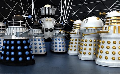 Doctor Who 3d Daleks From The New Series Planet Of The Daleks
