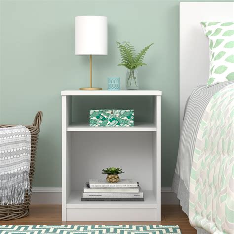 The walmart self checkout registers are open from 6:00 am to 11:00 pm in the stores that are not open 24 hours. Mainstays Classic Open Shelf Nightstand, White - Walmart ...