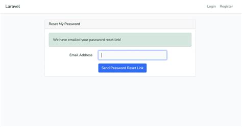 How To Send Forgot Password Email In Laravel 9 Dev Community