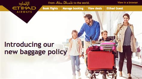 As i booked before this date, the 30kg allowance still applied to me. Etihad Airways Introduces New Baggage Policy Based On ...
