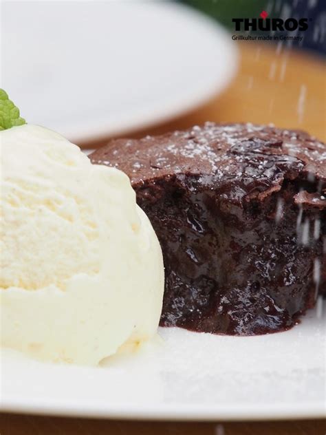 Handlungsorientierte materialien fur die klassen und 4. Grillrezept - Schoko-Lava-Kuchen vom Grill