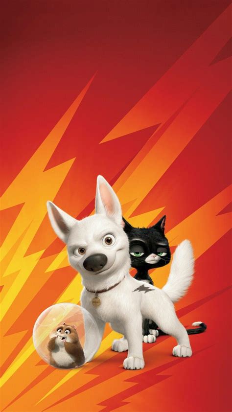 Rhino Bolt And Mittens ~ Bolt 2008 Disney Pixar Disney Dogs Disney
