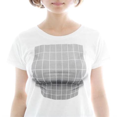 optical illusion t shirt creates chest from nothing 5 pics