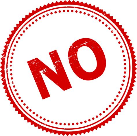 8 Yes No Stamp Png Transparent