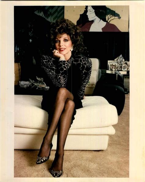 celebrity legs and feet in tights joan collins` legs and feet in tights no shoes